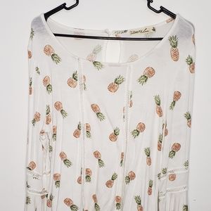 Pineapple long sleeve shirt